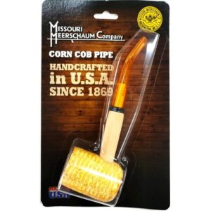 Legend Corn Cob Pipe Cangklong Missouri Meerschaum - Ujung Hisap Bengkok