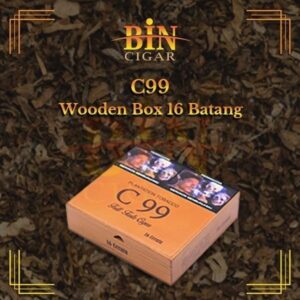 Cerutu C99 Cigarillos Box-16 (Wood Box)
