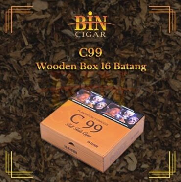 Cerutu C99 Cigarillos Box-16 (Wood Box) | Javan Cigars - Best Quality ...