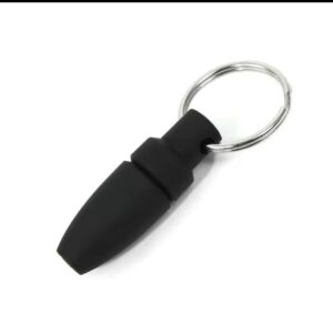 Black Rubber Cigar Punch Puncher Pembolong Cerutu