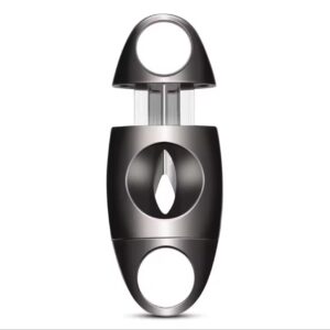 Gunmetal V Cut Cigar Cutter Pemotong Cerutu