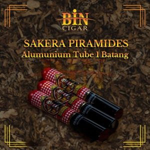 Sakera Piramides Tubos (Single Tube) - Cerutu Indonesia Premium Cigar