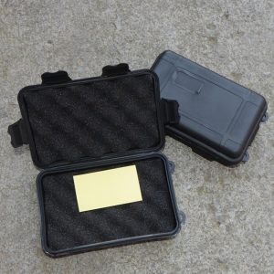 Black Outdoor Plastic Cigar Case