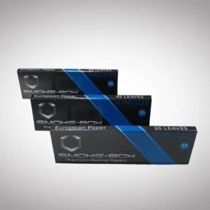 Papir Smoke Box Blue King Size Rolling Paper - Kertas Linting Rokok