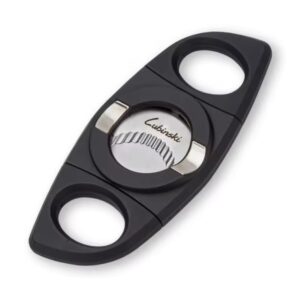 Lubinski Black Silver Cigar Cutter (Gift Box) Pemotong Cerutu