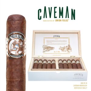 Caveman Broadleaf Box-20 (Pre Order) Cerutu Indonesia Premium