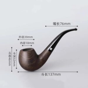 Pipa Cangklong Wood Pipe 201HT