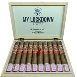 My Lockdown (Wood Box-10) Cerutu Indonesia Premium Cigars