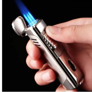 Axis Triple Torch Lighter With Puncher