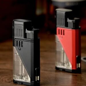Guevara Double Torch Lighter with Puncher