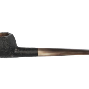 ROPP VIntage Briar 407 Black Sandblast Briar Pipe