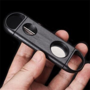 Plastic Double Cigar Cutter (V Cut and Regular Cut) 1 Pcs Pemotong Cerutu