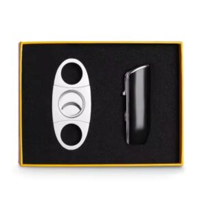 Elegant Gift Set Cutter dan Torch Lighter