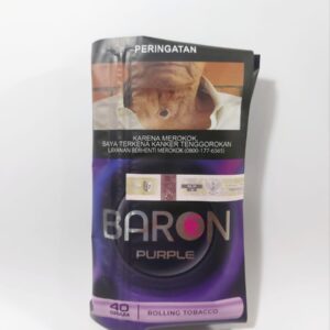 Tembakau Linting Baron Purple Shag Tobacco (Pouch isi 40 gram)