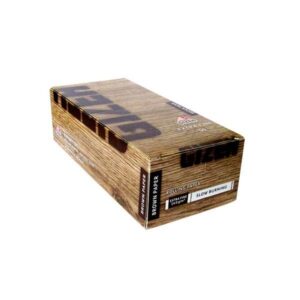 Papir Gizeh Brown Reguler Size Extra Fine (1 box isi 50 Booklet) Kertas Linting Rokok