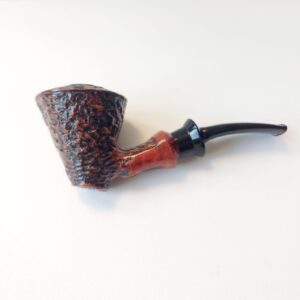 Pipa Cangklong Briar Strawberry Sandblast - Free 1 Tamper + 1 Tembakau Javan Pipa