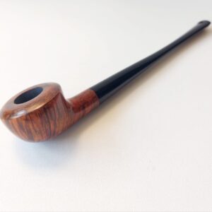 Pipa Cangklong Briar Polo Brown Smooth - Free 1 Tamper + 1 Tembakau Javan Pipa