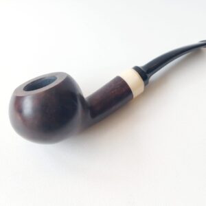 Pipa Cangklong Briar Author Smooth – Free 1 Tamper + 1 Tembakau Javan Pipa