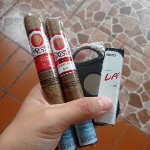 Paket Cerutu Ernesto S4 & Ernesto S6 dan Cutter Lighter