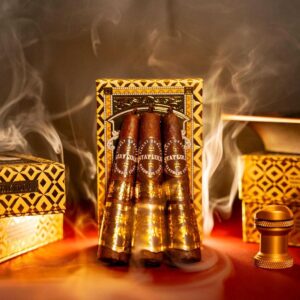 Cerutu Stay Gold Trompeta Cigar (Pack 3 Batang) - Cerutu Indonesia Premium