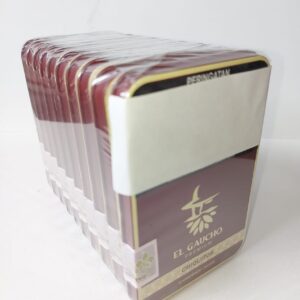 Bundling 10 Tin El Gaucho Chiquitos Premium Merah ( 10 tin x isi 6 batang)