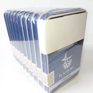 Bundling 10 Tin El Gaucho Chiquitos Fantastico Biru ( 10 tin x isi 6 batang)
