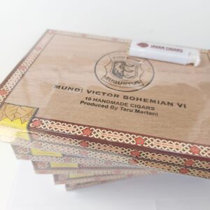 Bundling 5 Box Cerutu Mundi Bohemian S6 (5 box x isi 10 batang)