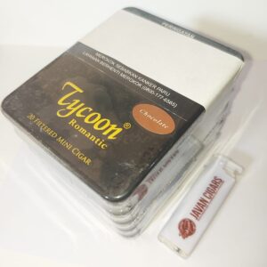 Bundling 5 Tin Tycoon Mini Cigarillos Chocolate (5 tin x isi 20 batang)