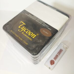 Bundling 5 Tin Tycoon Mini Cigarillos Coffee (5 tin x isi 20 batang)