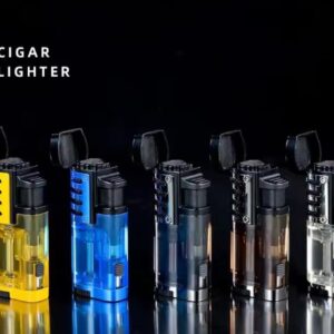 Spark Triple Torch Lighter with Puncher Korek Api Cerutu