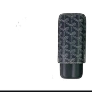 Gyd Grey Cigar Case (2 CT) Tempat Penyimpan Cerutu