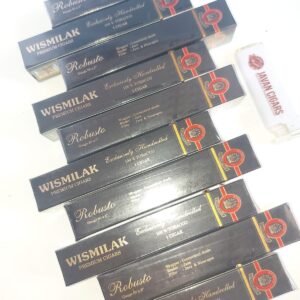 Bundling 10 Sticks Cerutu Wismilak Robusto Paperpack
