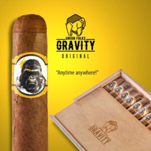 Union Folks Gravity Original (Box isi 10 batang) Cerutu Indonesia Premium