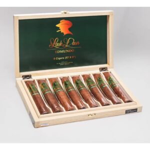 Cerutu Lauk Daun (Wood Box Isi 8 Batang) Free Cutter Lighter