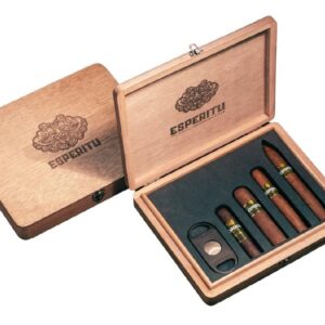 Esperitu Exclusive Gift Box (4 Cigars) with cutter and matches - Cerutu Premium Indonesia