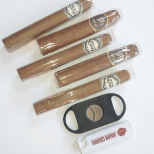 Cerutu Union Folks Sampler (2 batang Union Folks Tambolaka, 3 batang Union Folks Java Series) Free Cutter