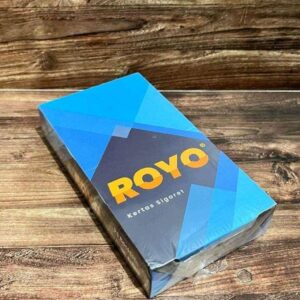 Papir Royo Biru 1 1/4 (Per Box isi 25 Booklet) Kertas Linting Rokok