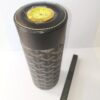 Black Pattern Travel Tube Jar with Hygrometer
