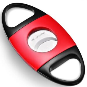 Cigarloong Black Red Cigar Cutter Pemotong Cerutu