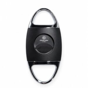 Cigarloong Silver Black Cigar Cutter Pemotong Cerutu