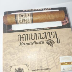 Cerutu Kamadhatu Short Robusto Box isi 5 batang