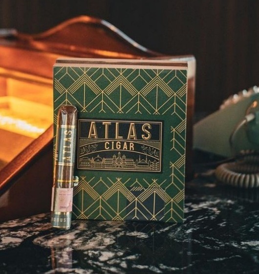 Cerutu Atlas Robusto (Box isi 10 batang) Cerutu Indonesia Premium Cigars