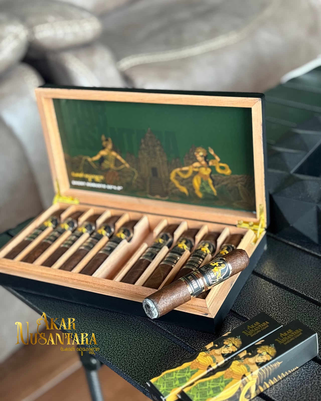 Akar Nusantara Maduro (Box isi 10 batang) Cerutu Premium Indonesia