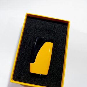 COB171 Yellow Double Torch Lighter with Puncher – Korek Api Cerutu Gift Box