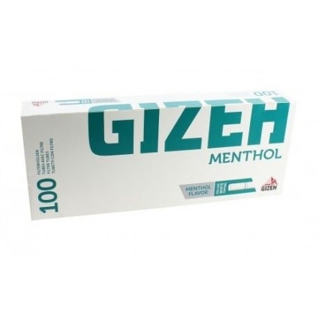 GIZEH Menthol Tip (100 pcs) - Cigarette Filter Tube / Selongsong Rokok